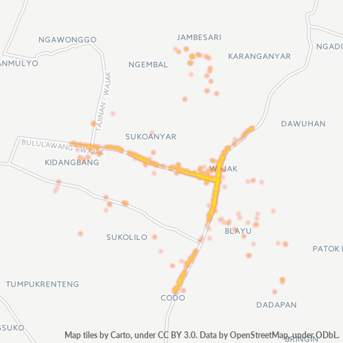 Dami ng Negosyo sa Postal Code 65173 - Malang, Silangang Java