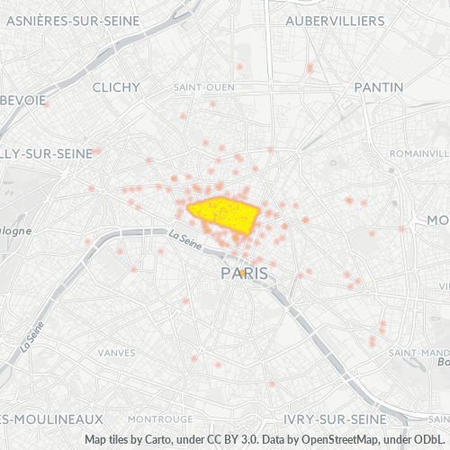 Dami ng Negosyo sa Postal Code 75002 - Paris, Pulo ng Pransiya