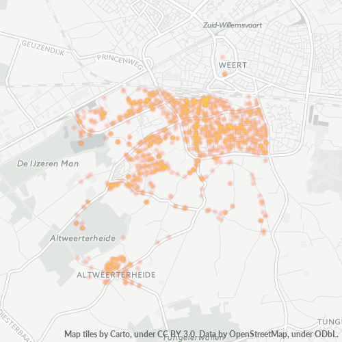 Dami ng Negosyo sa Postal Code 6006 - Weert, Provincie Limburg