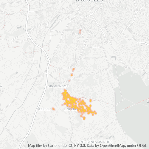 Dami ng Negosyo sa Postal Code 1630 - Linkebeek, Flandes