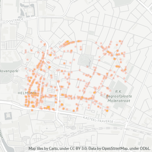 Dami ng Negosyo sa Postal Code 5701 - Helmond, Provincie Noord-Brabant