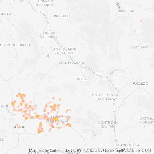 Dami ng Negosyo sa Postal Code 53019 - Italya