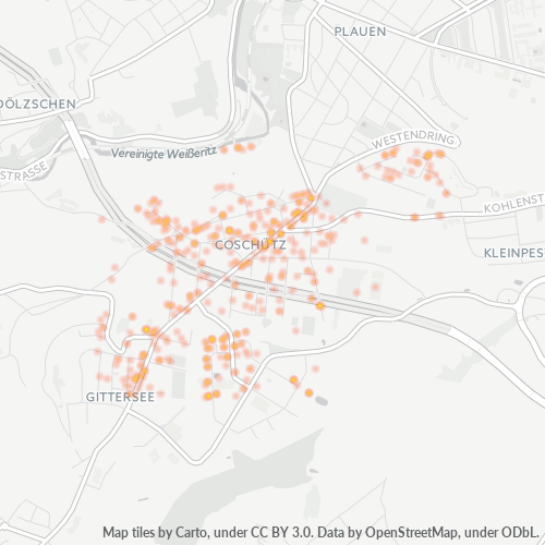Dami ng Negosyo sa Postal Code 01189 - Dresde, Sahonya