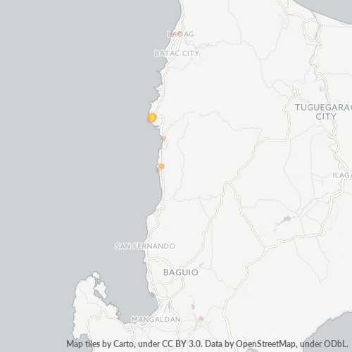 Business Concentration in Zip Code 2700 - Vigan, Ilocos Region