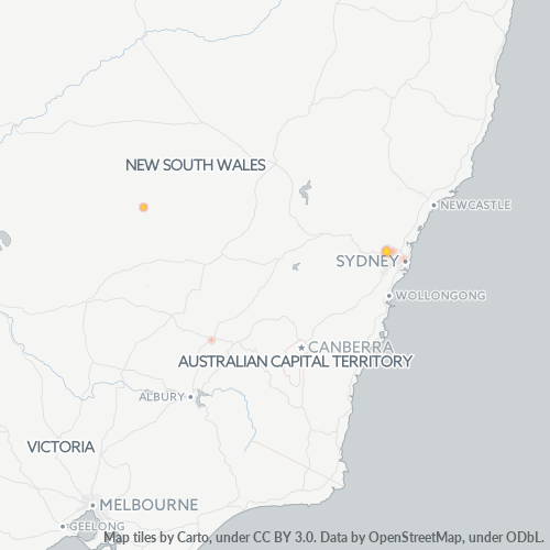 Dami ng Negosyo sa Postal Code 2761 - Penrith, New South Wales
