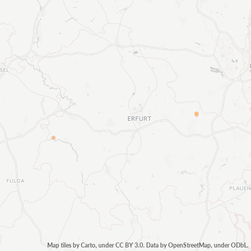 Bedrijfsconcentratie in Postcode 65599 - Hessen