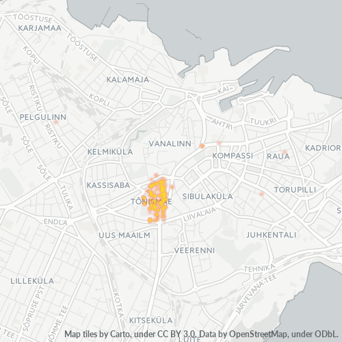 Dami ng Negosyo sa Postal Code 10119 - Sitsi, Harjumaa
