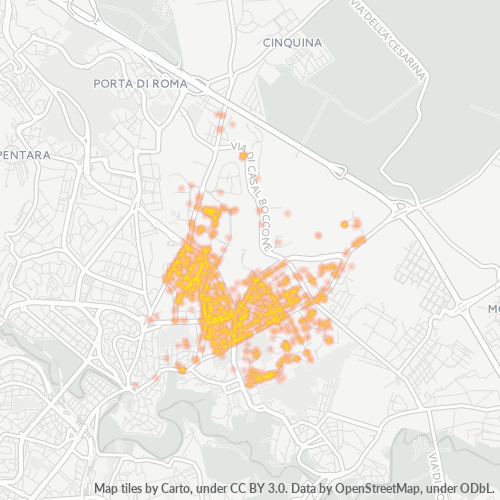 Dami ng Negosyo sa Postal Code 00137 - Roma, Lazio