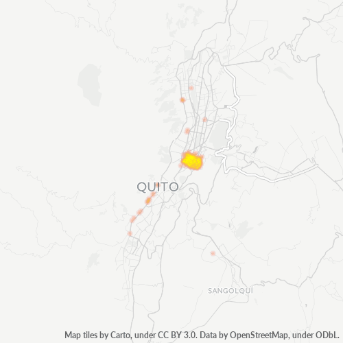 Dami ng Negosyo sa Postal Code 170143 - Quito, Provincia de Pichincha