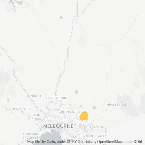 Dami ng Negosyo sa Postal Code 3113 - Warrandyte South, Victoria