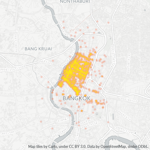Dami ng Negosyo sa Postal Code 10300 - Dusit, Bangkok