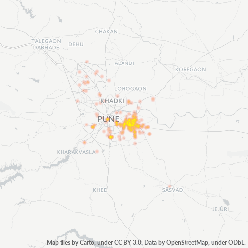 Dami ng Negosyo sa Postal Code 411013 - Pune, Maharashtra