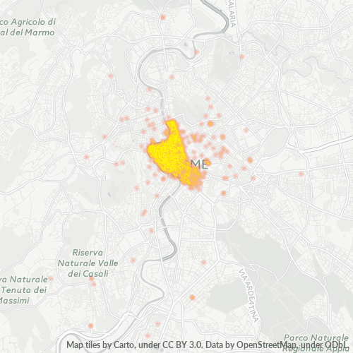 Dami ng Negosyo sa Postal Code 00186 - Roma, Lazio