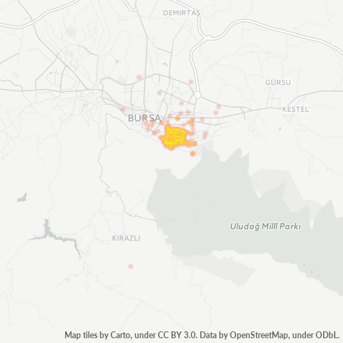 Mkusanyiko wa Biashara katika Posta 16340 - Bursa, Mkoa wa Bursa