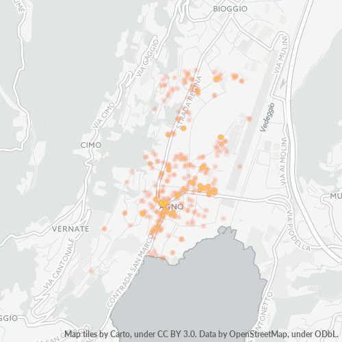 Dami ng Negosyo sa Postal Code 6982 - Agno, Cantone Ticino
