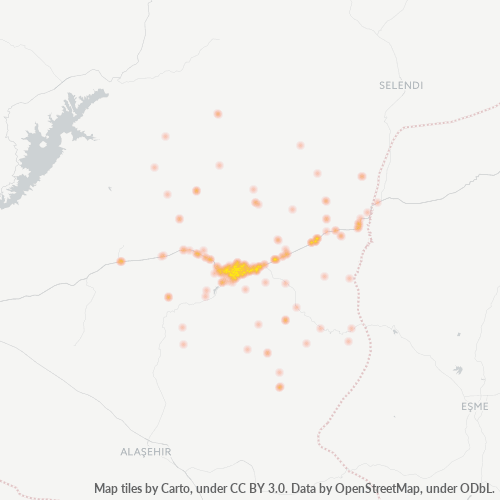 Dami ng Negosyo sa Postal Code 45170 - Kula, Manisa Province