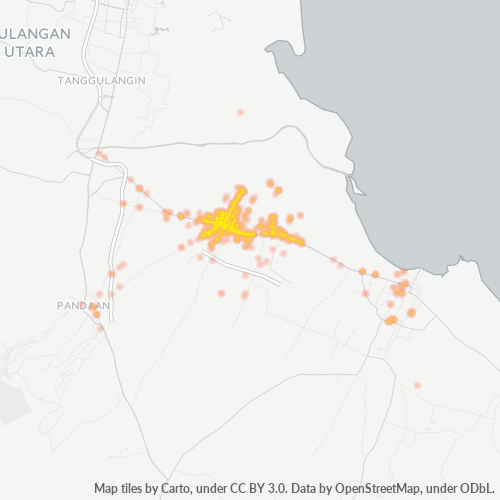 Dami ng Negosyo sa Postal Code 67153 - Bangil, Silangang Java