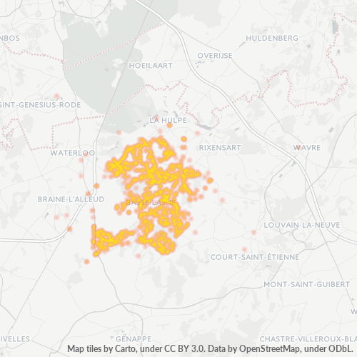 Dami ng Negosyo sa Postal Code 1380 - Ohain, Valonia