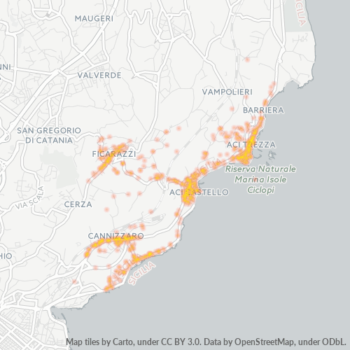 Dami ng Negosyo sa Postal Code 95021 - Aci Trezza, Sicilia