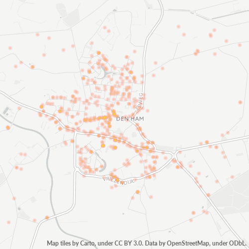 Dami ng Negosyo sa Postal Code 7683 - Den Ham, Provincie Overijssel