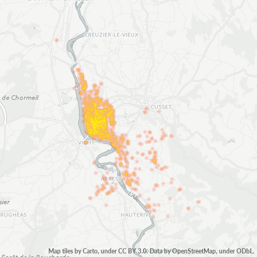 Dami ng Negosyo sa Postal Code 03200 - Abrest, Auvergne