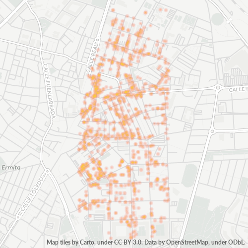Dami ng Negosyo sa Postal Code 28982 - Parla, Pamayanan ng Madrid