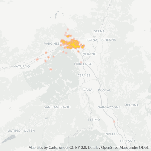 Dami ng Negosyo sa Postal Code 39022 - Italya