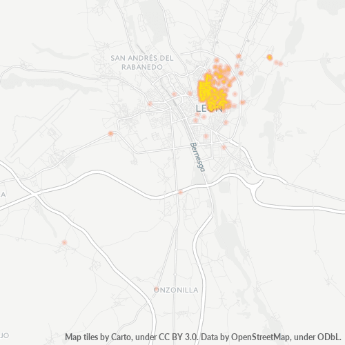 Dami ng Negosyo sa Postal Code 24007 - León, Castilla y León
