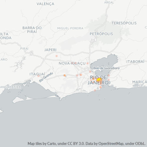 Dami ng Negosyo sa Postal Code 20220-000 - Rio de Janeiro