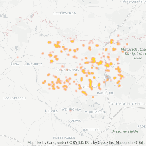 Konsentrasi Bisnis di Kode Pos 01561 - Schönfeld, Sachsen