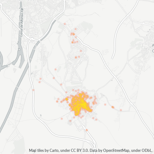 Bedrijfsconcentratie in Postcode 41701 - Dos Hermanas, Andalusië