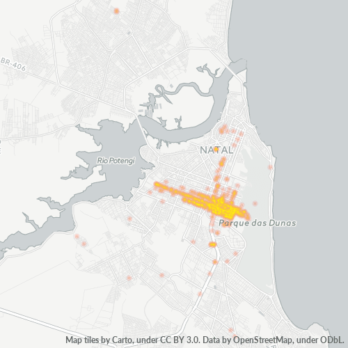 Dami ng Negosyo sa Postal Code 59075-000 - Natal, Rio Grande do Norte