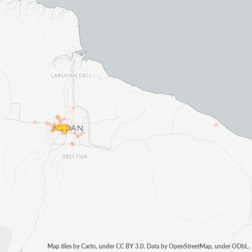 Dami ng Negosyo sa Postal Code 20119 - Medan, Sumatera Utara