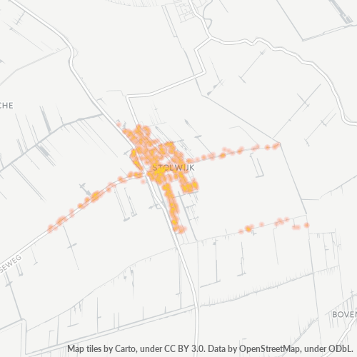 Dami ng Negosyo sa Postal Code 2821 - Stolwijk, Provincie Zuid-Holland