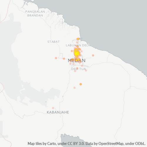 Dami ng Negosyo sa Postal Code 20241 - Medan, Sumatera Utara