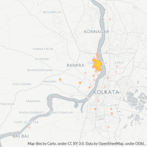Dami ng Negosyo sa Postal Code 711202 - Hāora, West Bengal