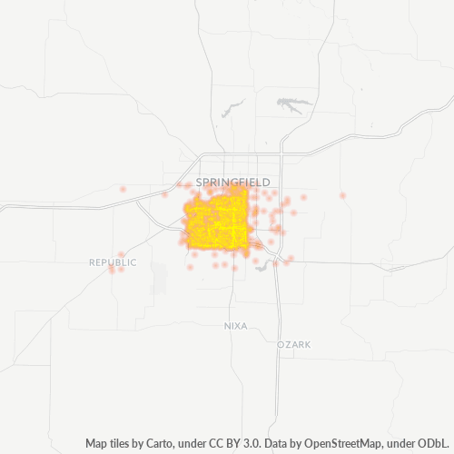 Mkusanyiko wa Biashara katika Posta 65807 - Springfield, Missouri