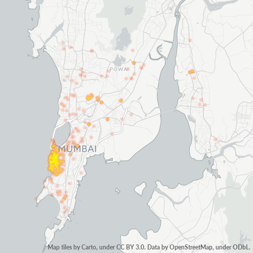 Dami ng Negosyo sa Postal Code 400018 - Worli, Maharashtra