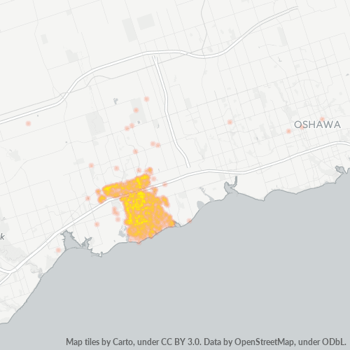 Dami ng Negosyo sa Postal Code L1S - Ajax, Ontario