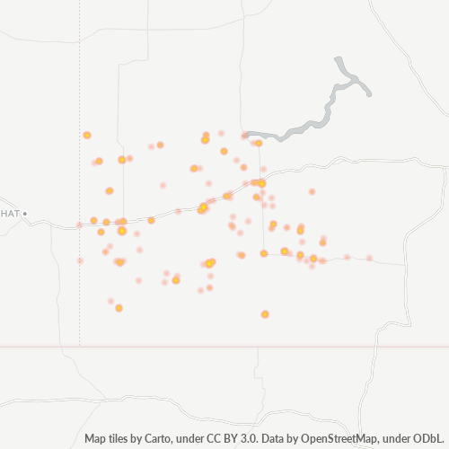 Concentration d'activités en/à/au/aux Code Postal S0N - Saskatchewan