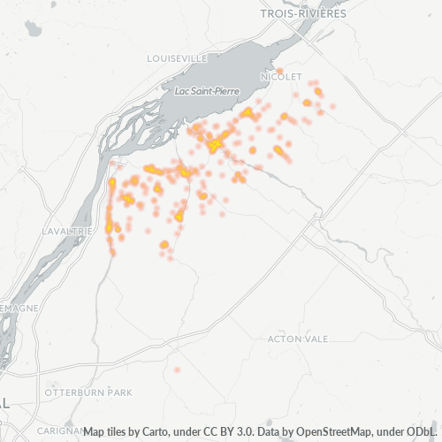Mkusanyiko wa Biashara katika Posta J0G - Quebec