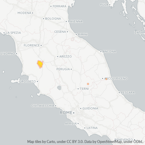 Dami ng Negosyo sa Postal Code 53018 - Italya