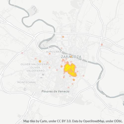 Dami ng Negosyo sa Postal Code 50008 - Zaragoza, Aragón