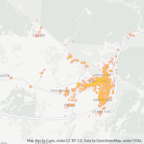 Dami ng Negosyo sa Postal Code 6230 - Postojna