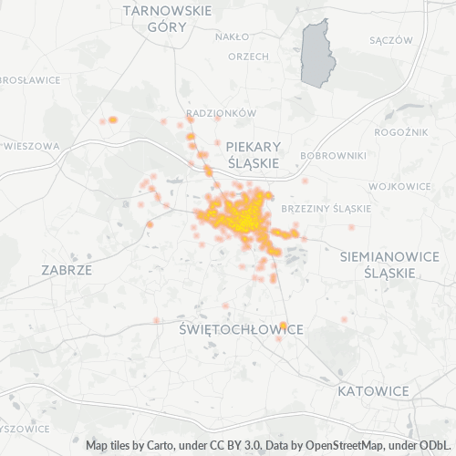 Bedrijfsconcentratie in Postcode 41-902 - Bytom, Woiwodschap Silezië