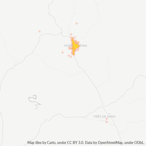 Dami ng Negosyo sa Postal Code 98920-000 - Horizontina, Rio Grande do Sul