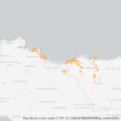 Dami ng Negosyo sa Postal Code 90010 - Isnello, Sicilia