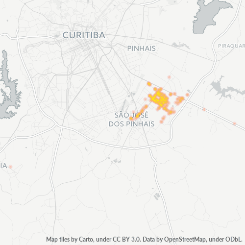 Dami ng Negosyo sa Postal Code 83065-000 - São José dos Pinhais, Paraná