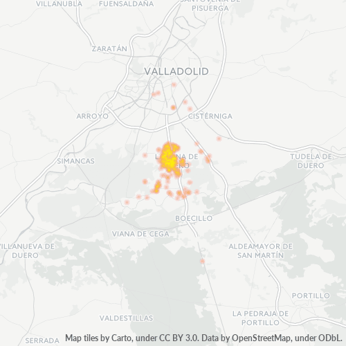 Dami ng Negosyo sa Postal Code 47140 - Espanya