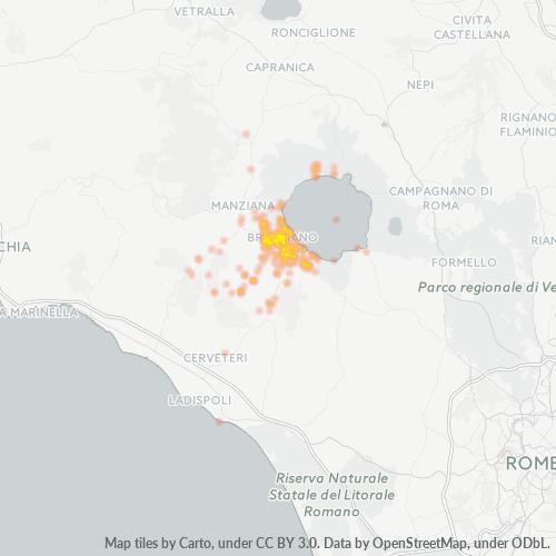 Dami ng Negosyo sa Postal Code 00062 - Roma, Lazio